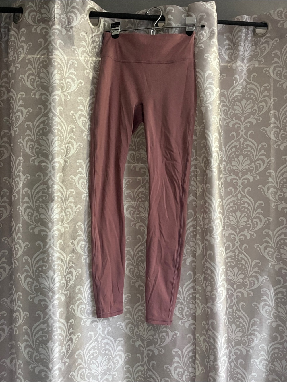 Fabletics High-Waist Leggings in Dusty Rose